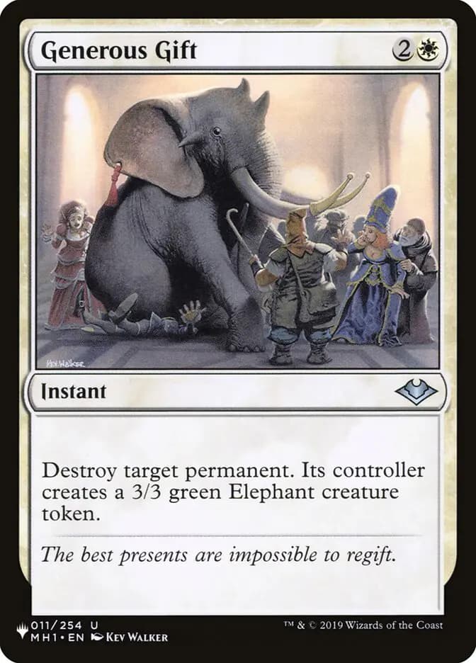 Card image of Generous Gift