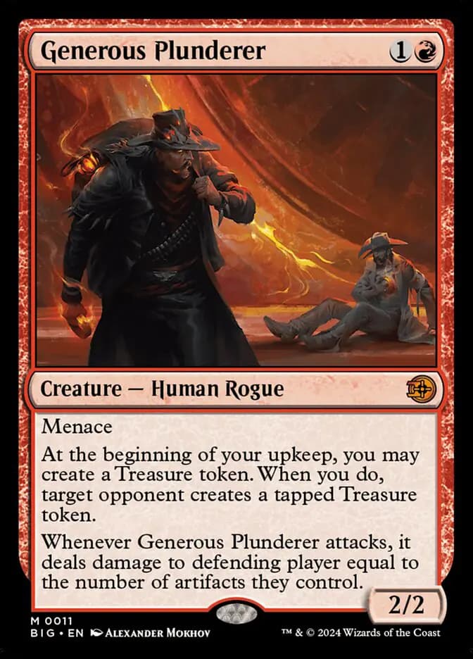 Card image of Generous Plunderer