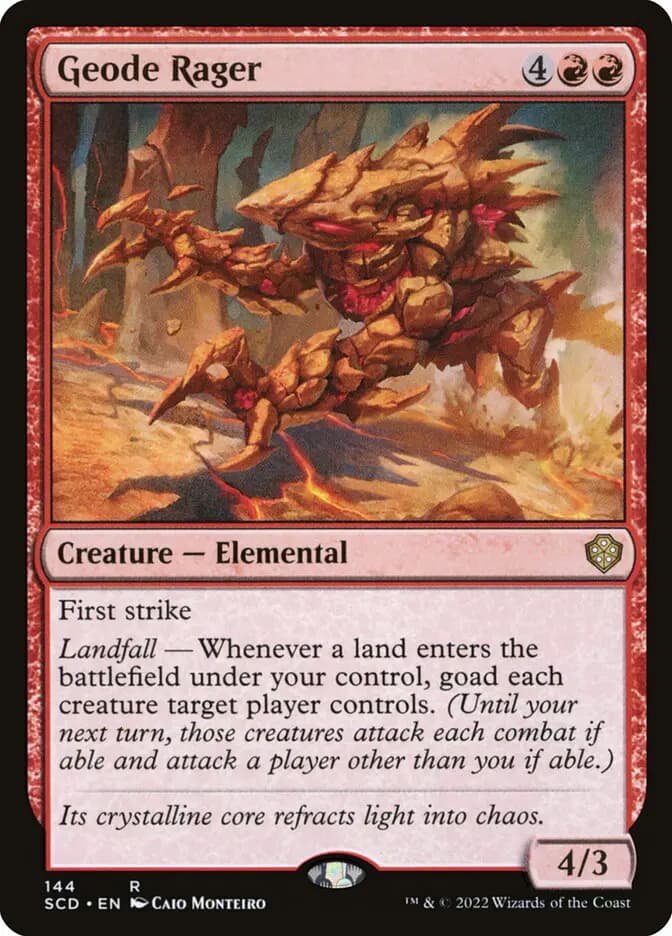 Card image of Geode Rager