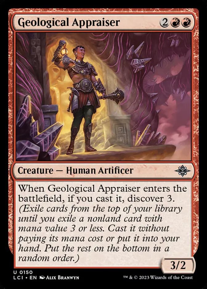 Card image of Geological Appraiser