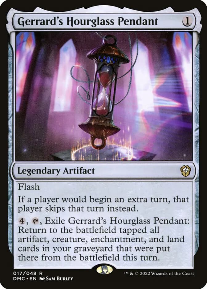 Card image of Gerrard's Hourglass Pendant