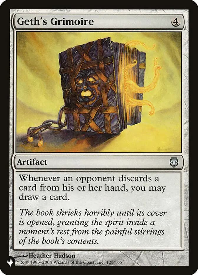 Card image of Geth's Grimoire