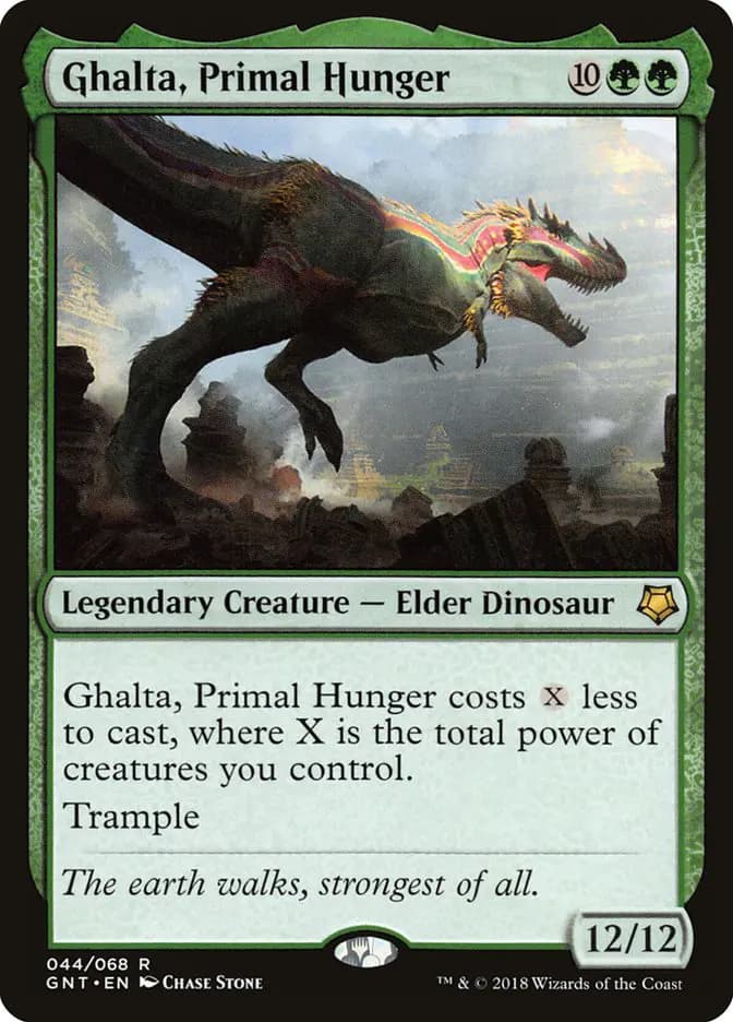 Card image of Ghalta, Primal Hunger