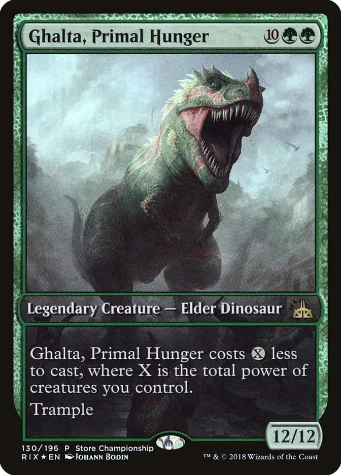 Card image of Ghalta, Primal Hunger