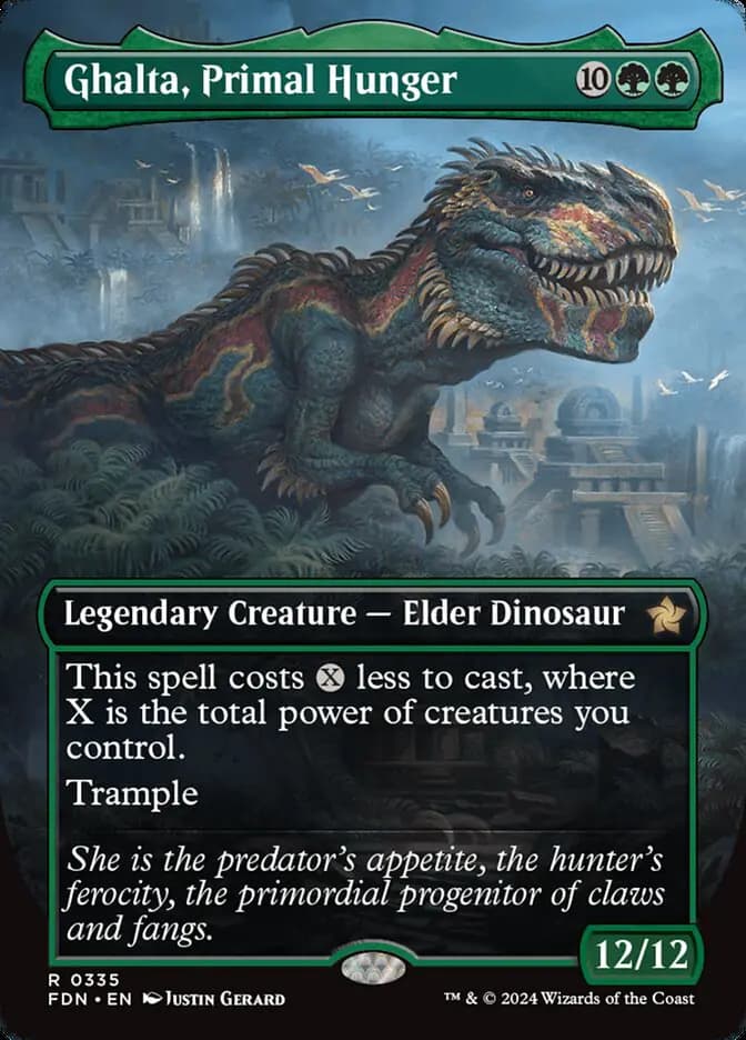 Card image of Ghalta, Primal Hunger