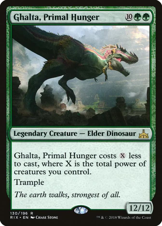 Card image of Ghalta, Primal Hunger