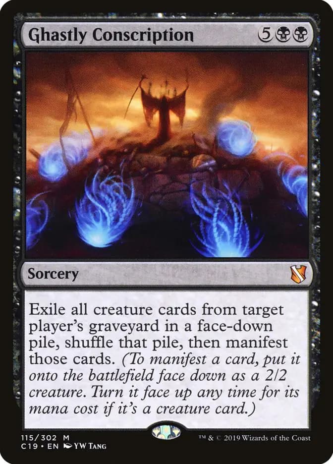 Card image of Ghastly Conscription