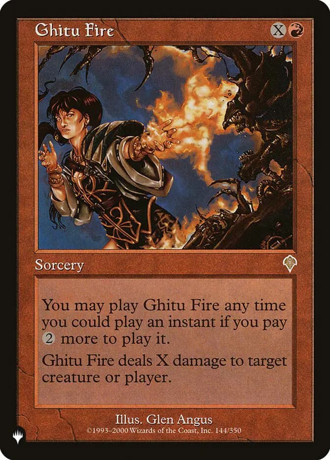 Card image of Ghitu Fire