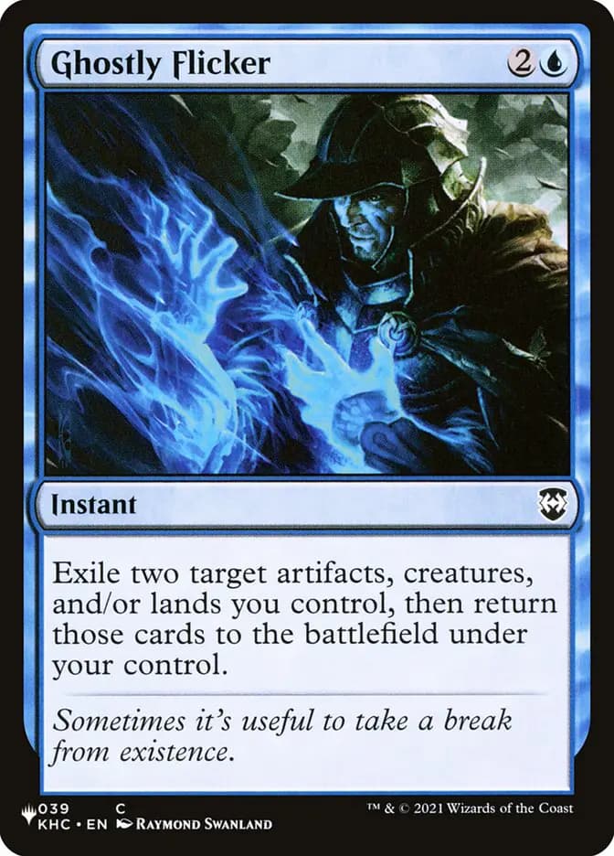Card image of Ghostly Flicker