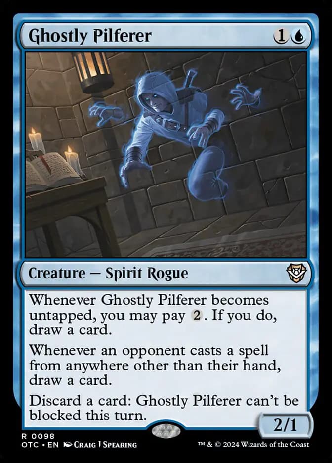 Card image of Ghostly Pilferer