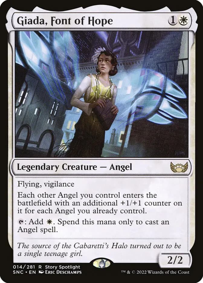 Card image of Giada, Font of Hope