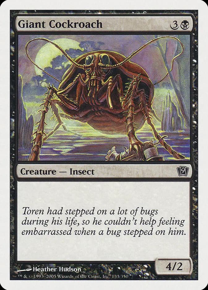 Card image of Giant Cockroach