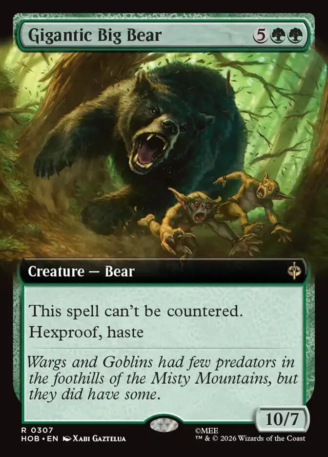 Card image of Gigantic Big Bear