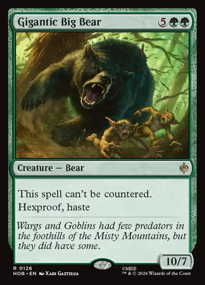 Card image of Gigantic Big Bear