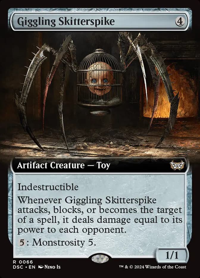 Card image of Giggling Skitterspike
