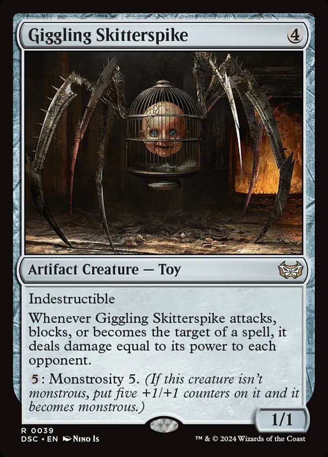Card image of Giggling Skitterspike
