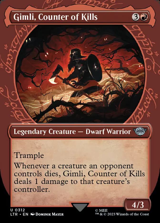 Card image of Gimli, Counter of Kills