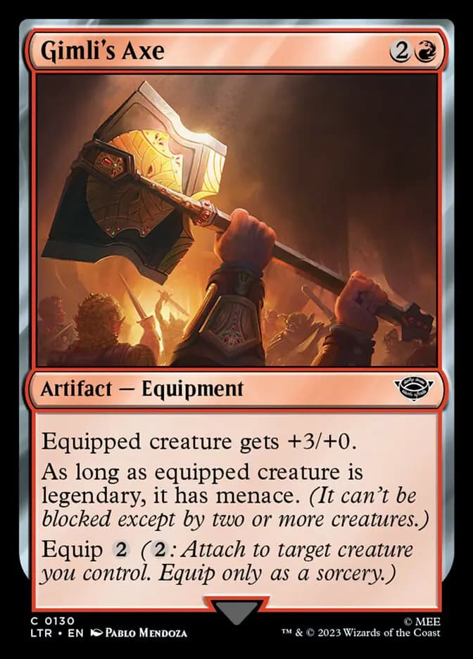 Card image of Gimli's Axe