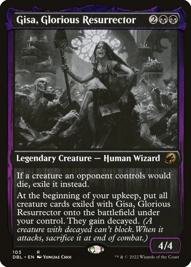 Card image of Gisa, Glorious Resurrector