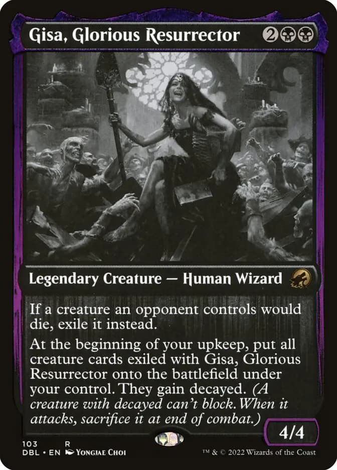 Card image of Gisa, Glorious Resurrector