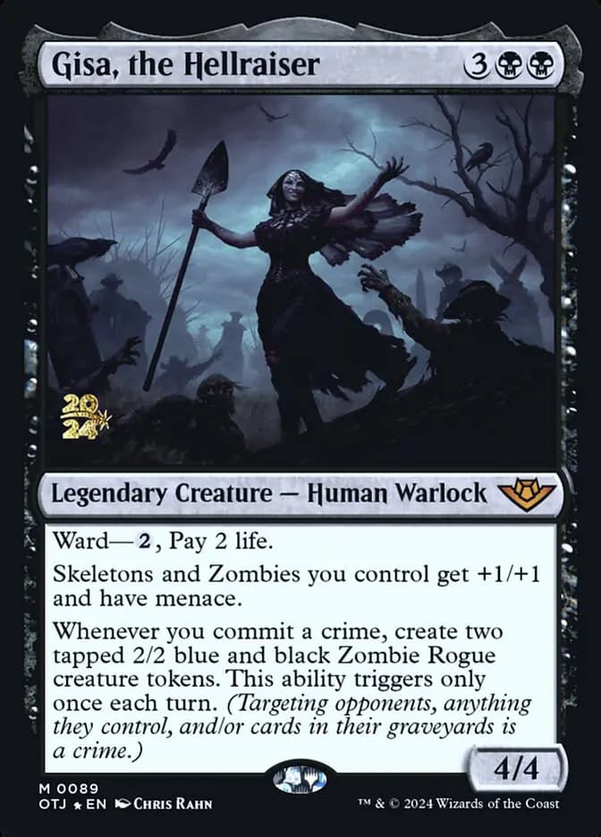 Card image of Gisa, the Hellraiser