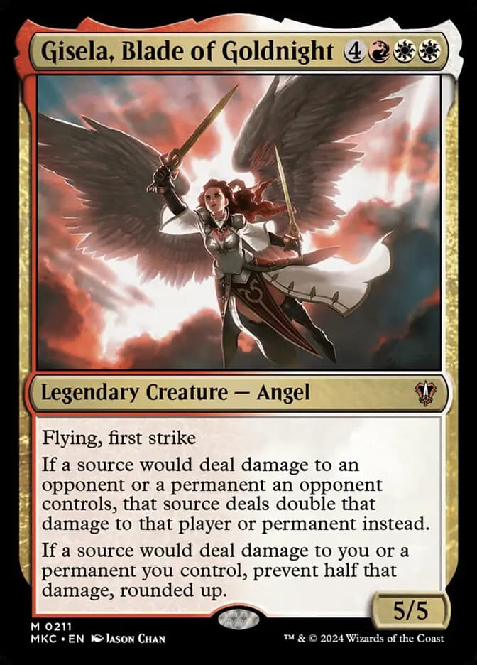 Card image of Gisela, Blade of Goldnight