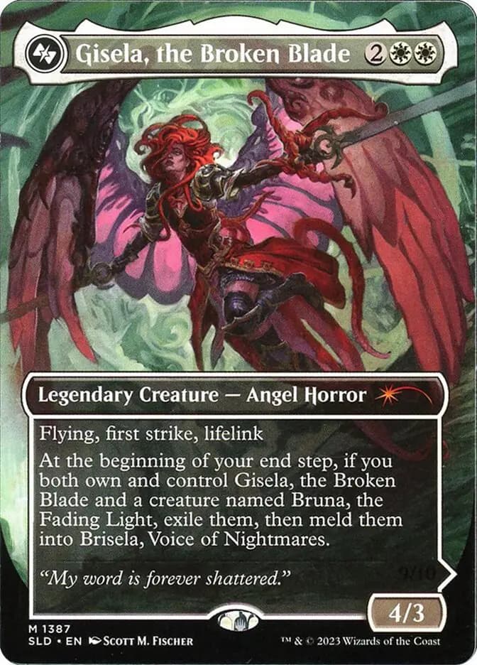 Card image of Gisela, the Broken Blade