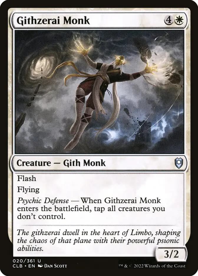 Card image of Githzerai Monk