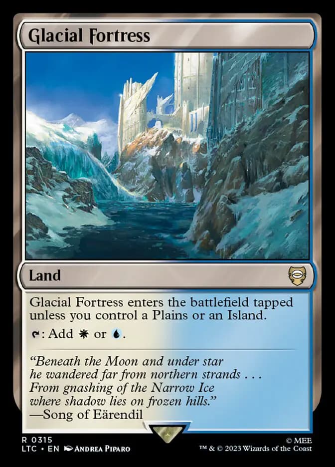 Card image of Glacial Fortress