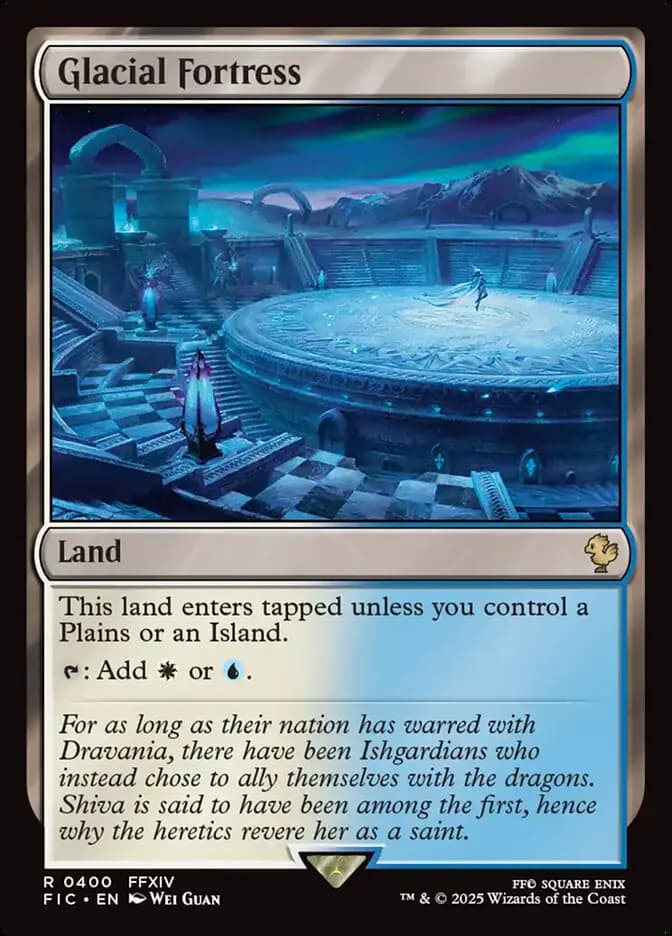 Card image of Glacial Fortress