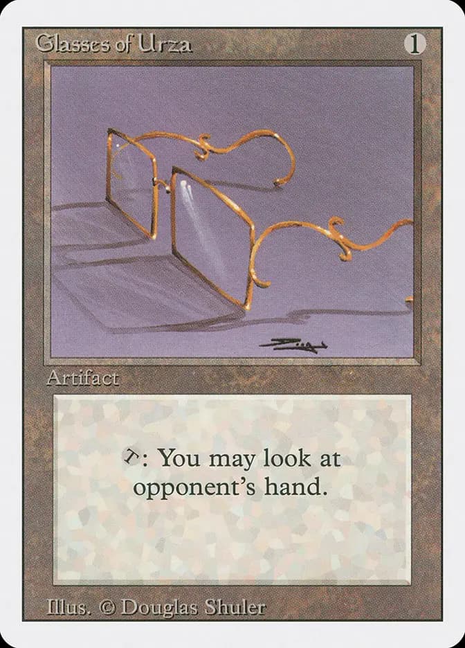 Card image of Glasses of Urza