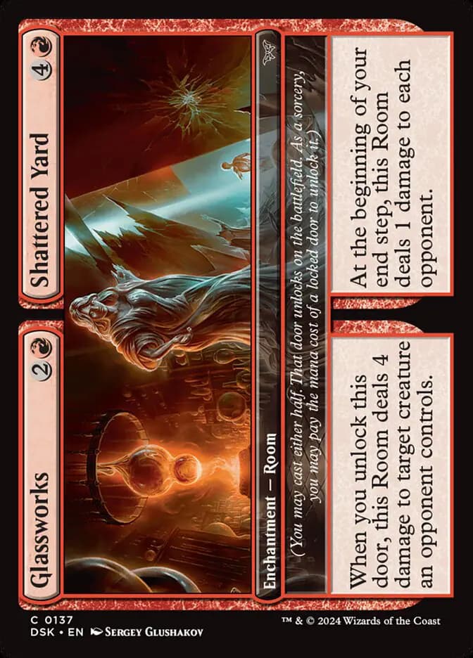 Card image of Glassworks / Shattered Yard