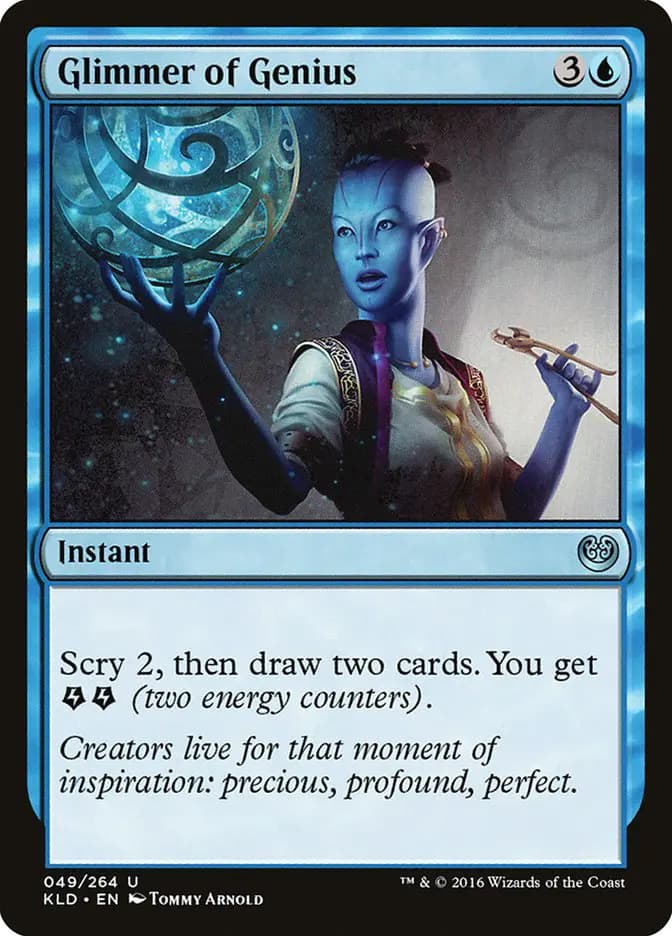 Card image of Glimmer of Genius