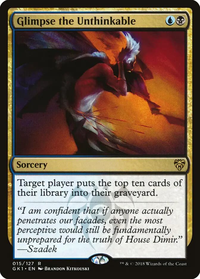 Card image of Glimpse the Unthinkable