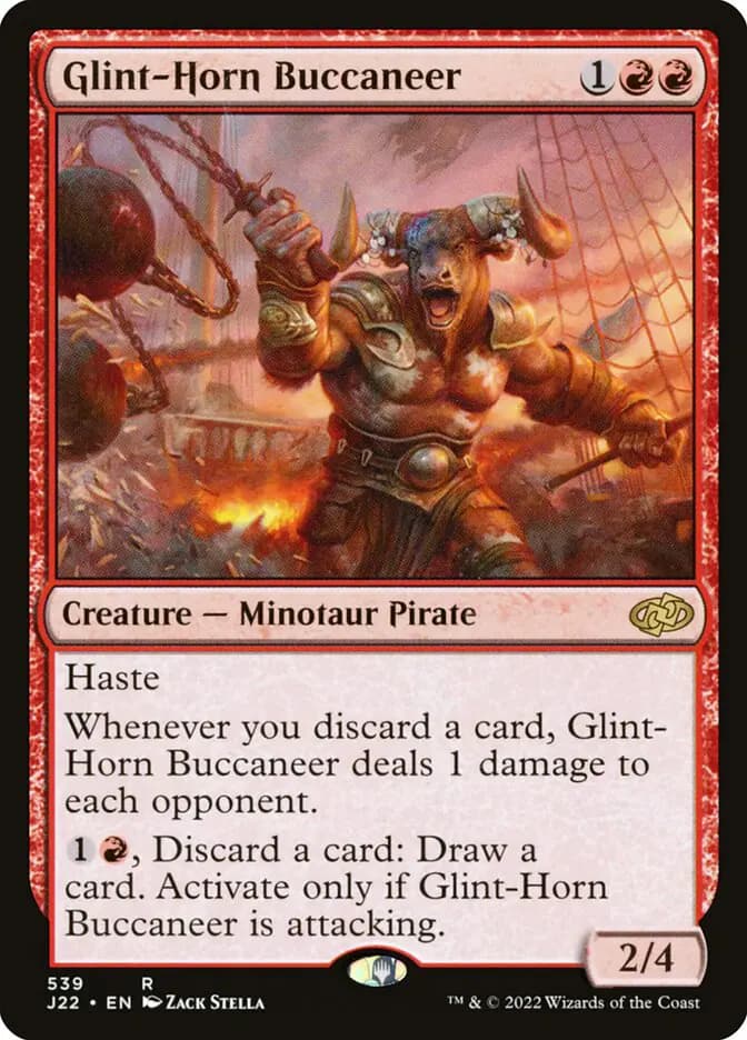Card image of Glint-Horn Buccaneer