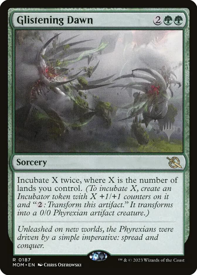 Card image of Glistening Dawn