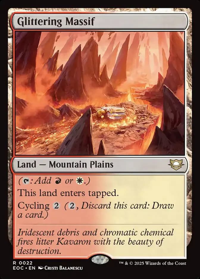 Card image of Glittering Massif