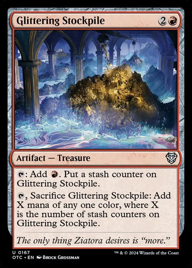 Card image of Glittering Stockpile