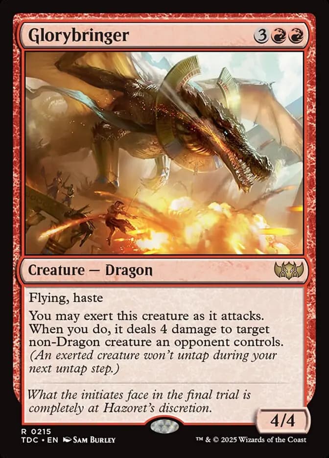 Card image of Glorybringer