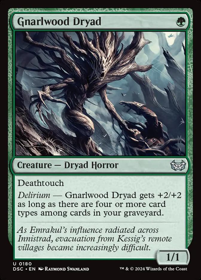 Card image of Gnarlwood Dryad