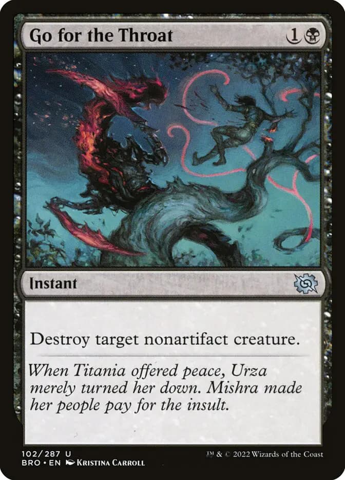 Card image of Go for the Throat