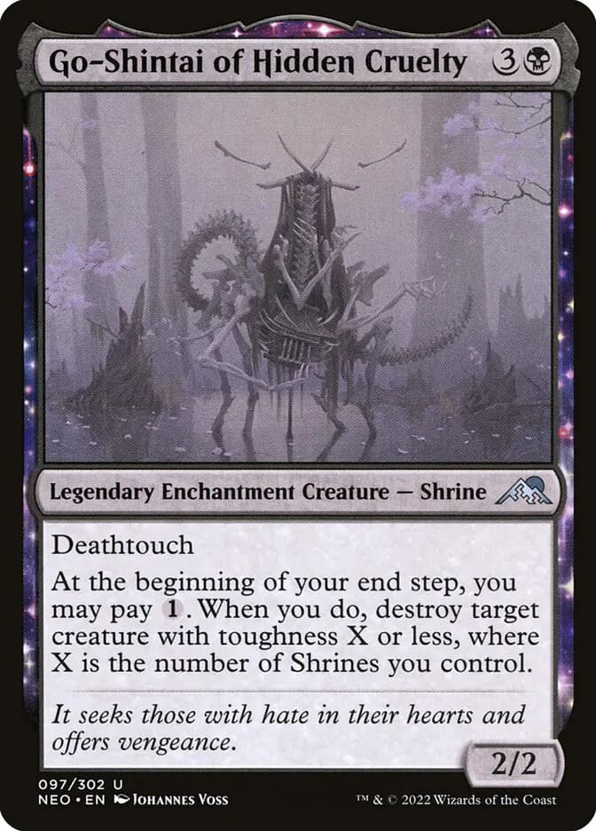 Card image of Go-Shintai of Hidden Cruelty