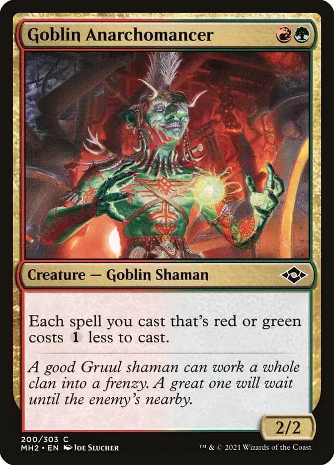 Card image of Goblin Anarchomancer
