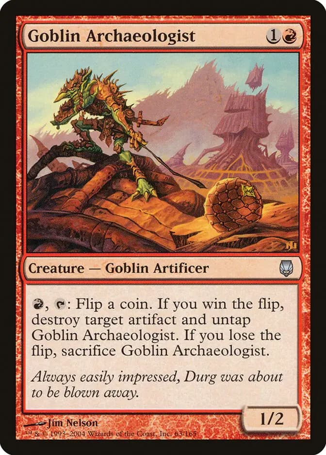 Card image of Goblin Archaeologist