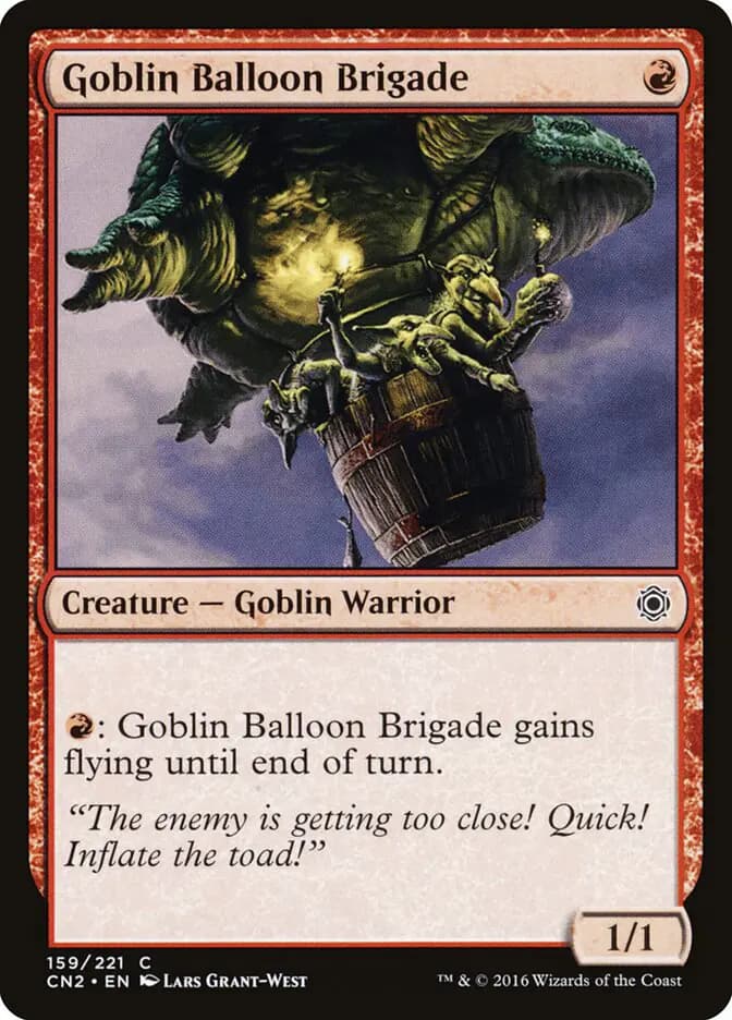 Card image of Goblin Balloon Brigade
