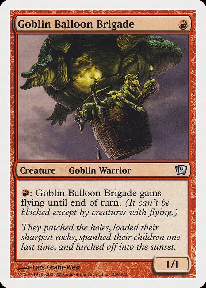 Card image of Goblin Balloon Brigade