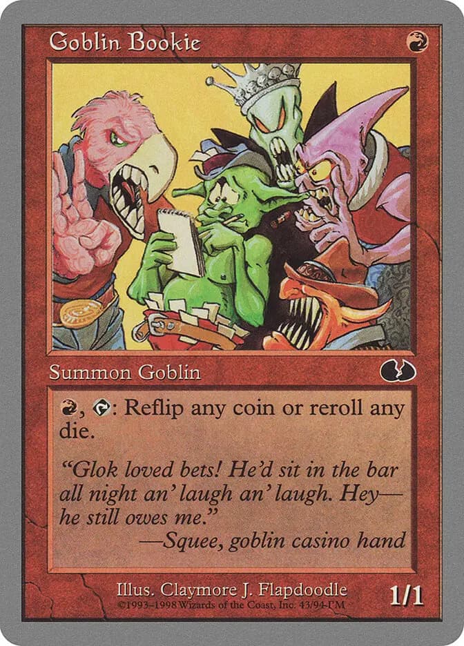 Card image of Goblin Bookie