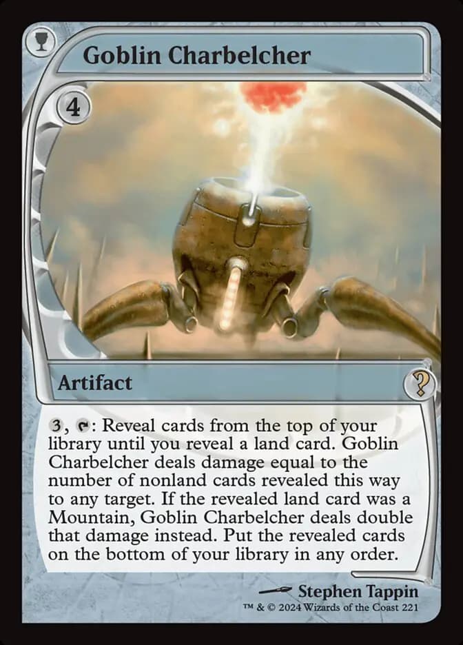 Card image of Goblin Charbelcher