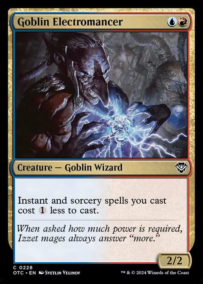 Card image of Goblin Electromancer