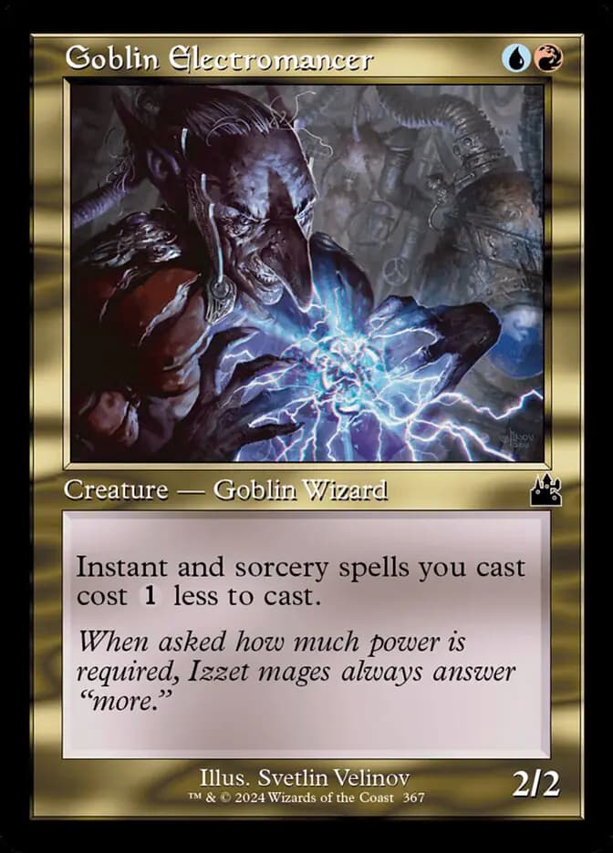 Card image of Goblin Electromancer